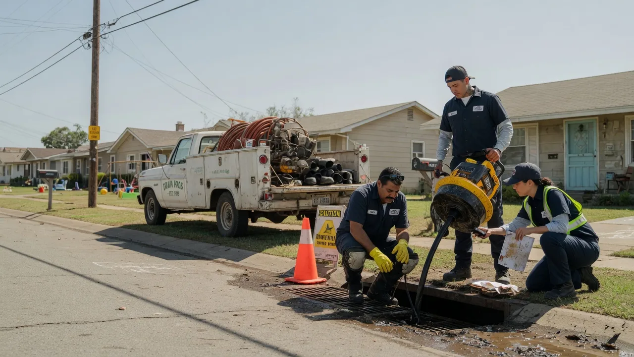 Drain Cleaning in Aubrey, AR near me